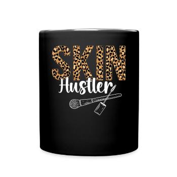 Soins de la peau esthéticienne mignonne - Mug uni - noir - Devant