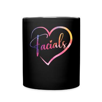 Cute Esthetician Skincare - Tasse einfarbig - Schwarz - Vorne