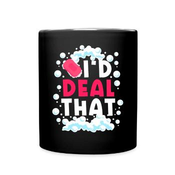 Fabrication de savon, savonnier, savonologue - Mug uni - noir - Devant