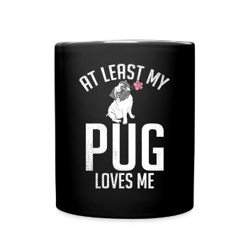 Cadeaux de carlin pour les amateurs de carlins - Mug uni - noir - Devant