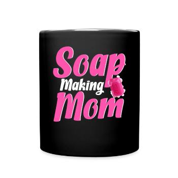 Soap manufacturer Soapologist - Full Colour Mug - black - Front