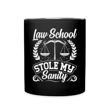 Doctorate Degree great - Tasse einfarbig - Schwarz - Vorne