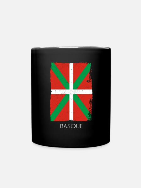 Pays Basque Drapeau Basque - Mug uni - noir