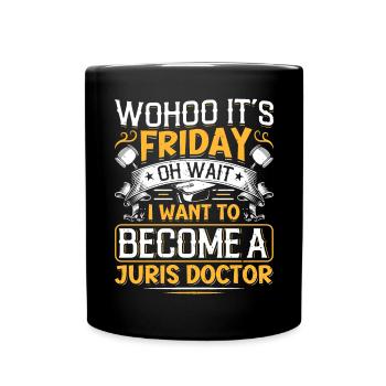 Doctorat Grand Diplôme - Mug uni - noir - Devant