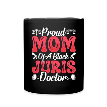 Doctorate Degree great - Tasse einfarbig - Schwarz - Vorne