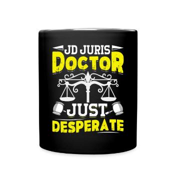 Doctorate Degree great - Full Colour Mug - black - Front