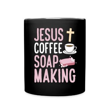 Fabricant de savon Soapologist - Mug uni - noir - Devant