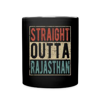 Tout droit sorti du Rajasthan - Mug uni - noir - Devant