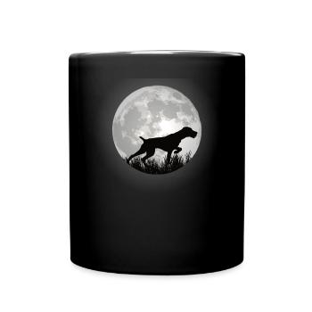 Dogs German Wirehaired Dog Owners - Full Colour Mug - black - Front