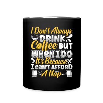Doctorate Degree great - Tasse einfarbig - Schwarz - Vorne