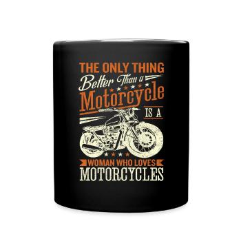 Moto Moto Course Motocycliste - Mug uni - noir - Devant