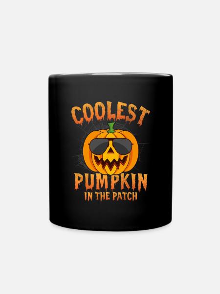 Halloween Kostüm Lustiger Halloween Spruch - Tasse einfarbig - Schwarz