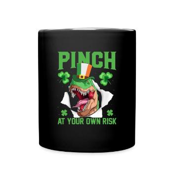 Irish St Patricks Day Funny Saint Patricks Day - Full Colour Mug - black - Front
