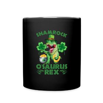 Journée de la Saint-Patrick irlandaise Drôle de la Saint-Patrick - Mug uni - noir - Devant