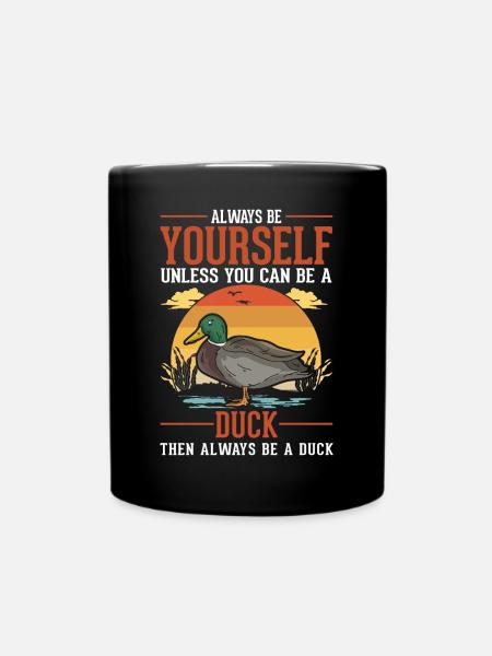 Canards Cadeau Canard Éleveur de canards - Mug uni - noir