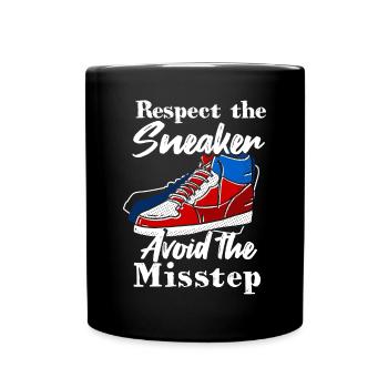 Shoe Collector Shoemaker Sneaker Addict - Full Colour Mug - black - Front