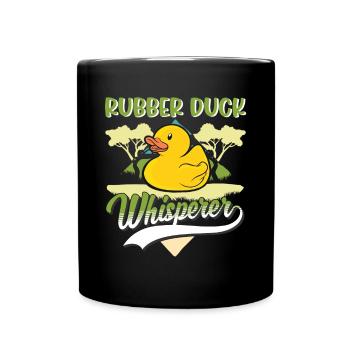 Rubber Ducks Whisperers Rubber Duck Rubber Duck - Full Colour Mug - black - Front