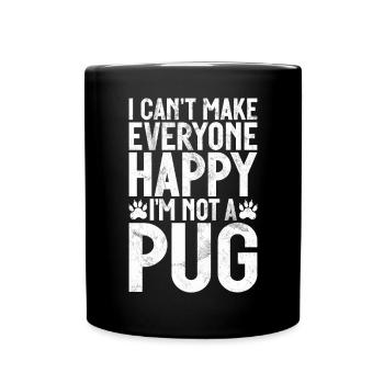 Cadeaux de carlin pour les amateurs de carlins - Mug uni - noir - Devant