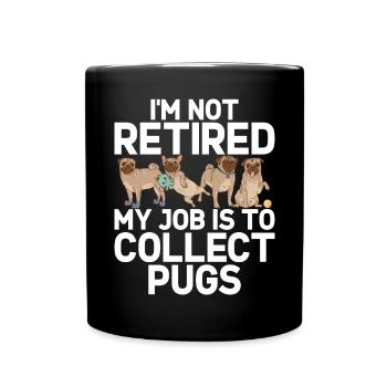 Cadeaux de carlin pour les amateurs de carlins - Mug uni - noir - Devant