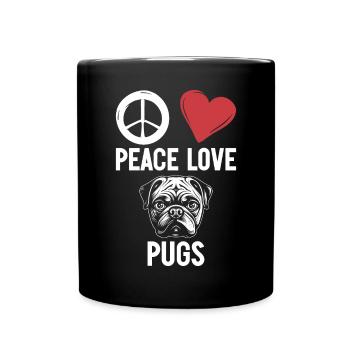 Cadeaux de carlin pour les amateurs de carlins - Mug uni - noir - Devant