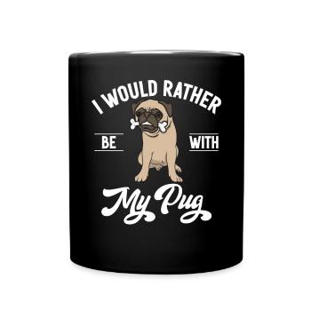 Cadeaux de carlin pour les amateurs de carlins - Mug uni - noir - Devant