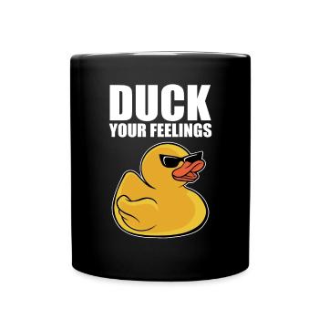 Yellow Bath Duckie Duckling Cool Rubber Duck Your - Tasse einfarbig - Schwarz - Vorne
