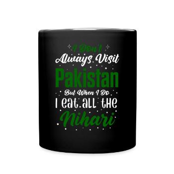 Drôle de dicton pakistanais Nihari - Mug uni - noir - Devant