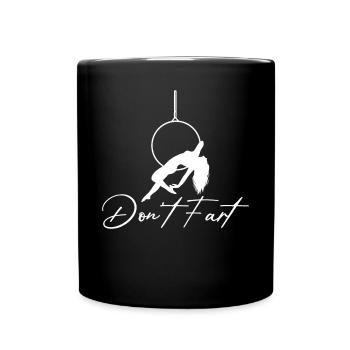 Aerial Silk Aerialist - Tasse einfarbig - Schwarz - Vorne