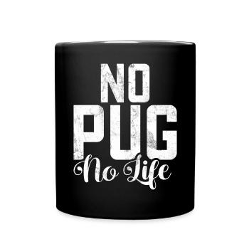 Pug Gifts for Pug Lovers - Tasse einfarbig - Schwarz - Vorne
