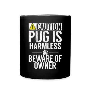 Cadeaux de carlin pour les amateurs de carlins - Mug uni - noir - Devant