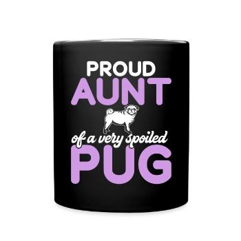 Cadeaux de carlin pour les amateurs de carlins - Mug uni - noir - Devant