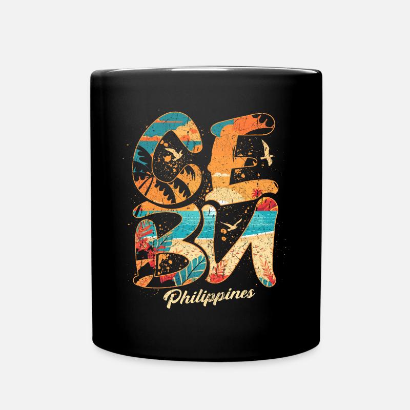 Cebu Philippines Vacances Souvenir - Mug uni - noir