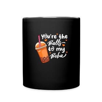 Bubble Tea - Full Colour Mug - black - Front