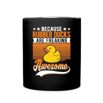 Rubber Duck Gift Rubber Duck Rubber Duck - Mug uni - noir - Devant