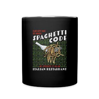 Computer programming - Full Colour Mug - black - Front