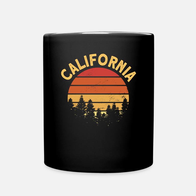 Californie - Mug uni - noir