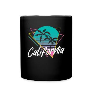 Californie - Mug uni - noir - Devant
