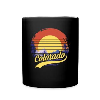Colorado - Mug uni - noir - Devant