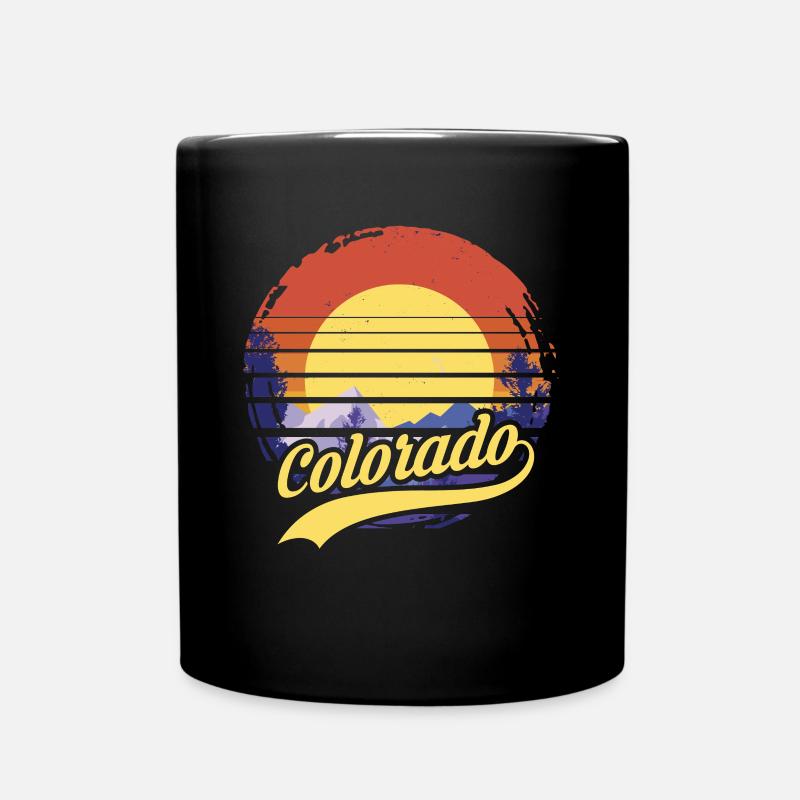 colorado - Tasse einfarbig - Schwarz