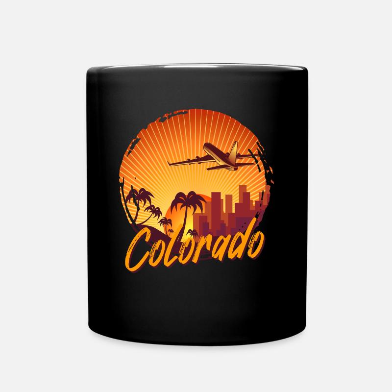 colorado - Tasse einfarbig - Schwarz