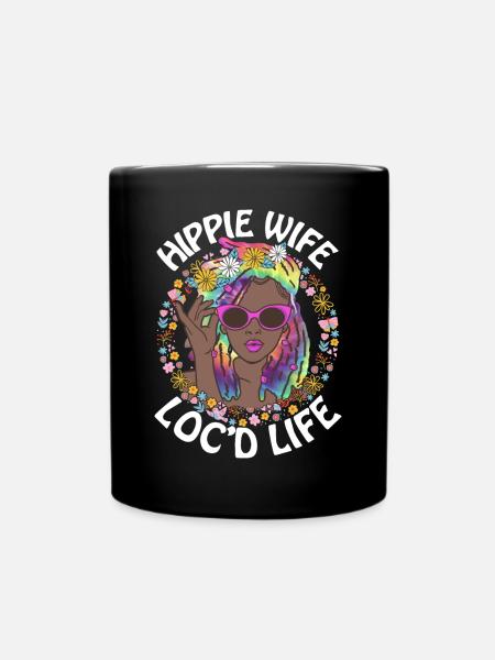 Dreadlocks - Tasse einfarbig - Schwarz