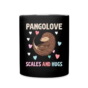 Pangolins and pangolins of pangolins - Full Colour Mug - black - Front