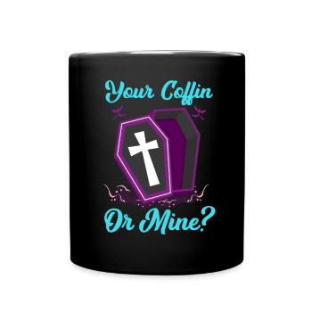 Funny Gothic Goth - Full Colour Mug - black - Front