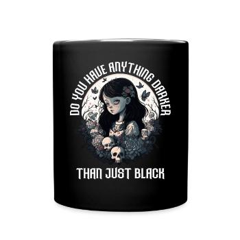 Funny Gothic Goth - Full Colour Mug - black - Front