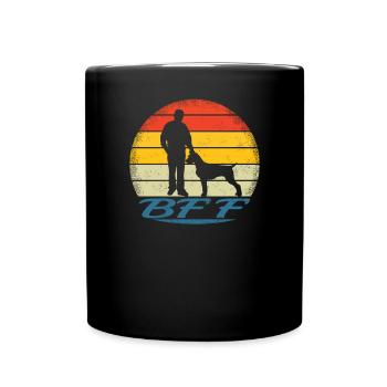 Dogs German Wirehaired Dog Owners - Full Colour Mug - black - Front