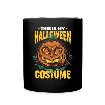 Pumpkin Halloween Costume - Full Colour Mug - black - Front