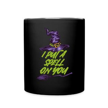 Halloween Witch I Put A Spell On You - Full Colour Mug - black - Front