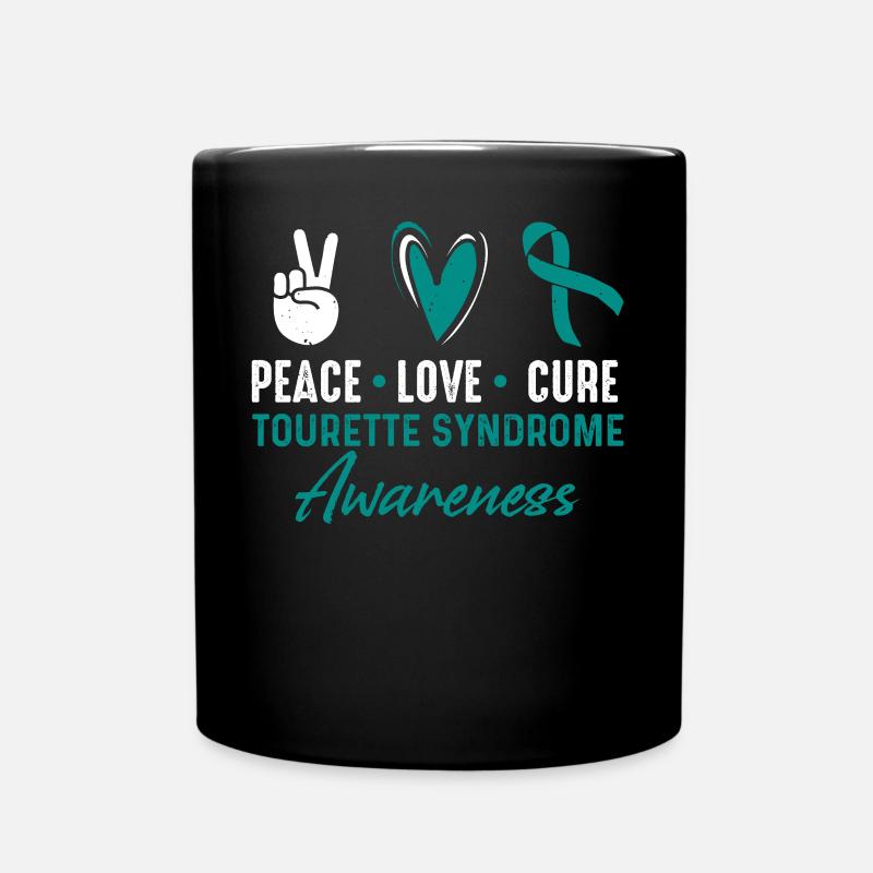 Cure d’amour de paix - Mug uni - noir