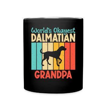 Gifts for Dalmatian Lovers - Full Colour Mug - black - Front