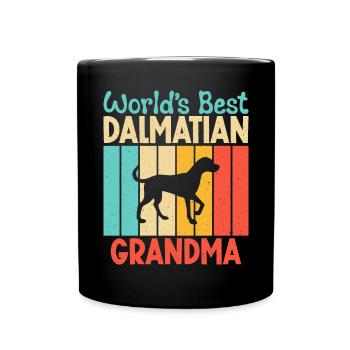 Cadeaux pour les amoureux dalmates - Mug uni - noir - Devant